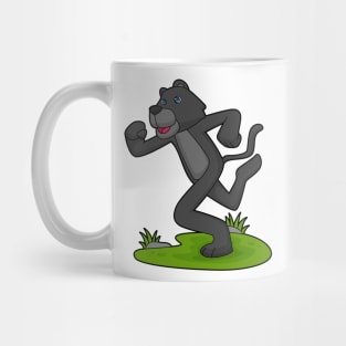 Black Phanter Running Fitness Mug